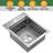 13*17''RV Sink  Kitchen Sink Bar Sink Stainless Steel Sink