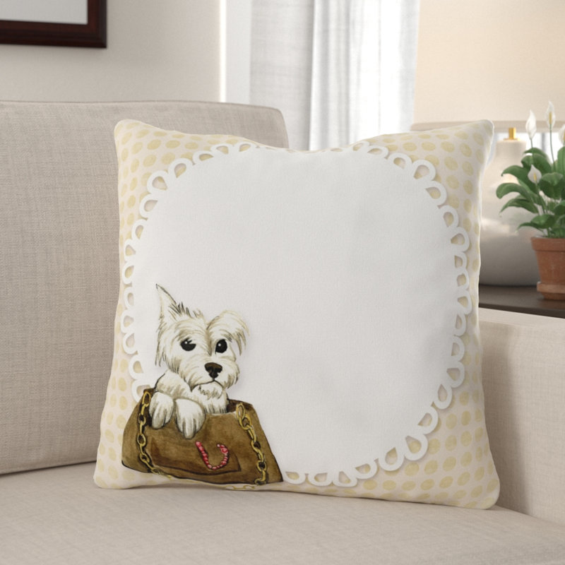 Coussin pour chien Dineen, Microsuède, Intérieur