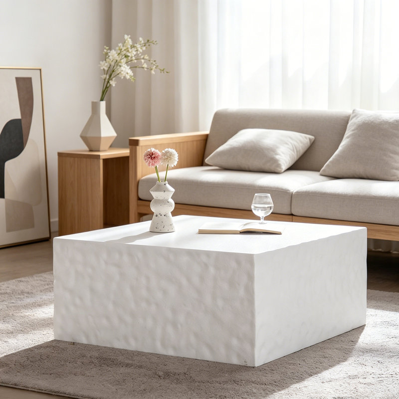 Square Coffee Table with sturdy base