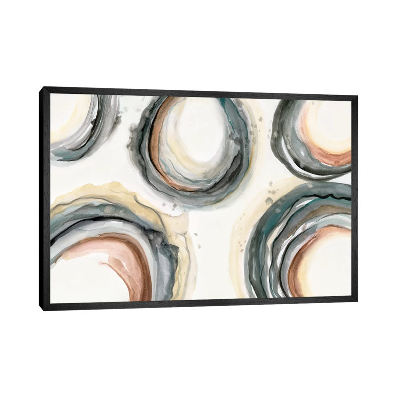 Elasticity by Nan - Painting on Canvas, Black Framed, 66.04 cm H x 45.72 cm W