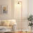 Floor Lamps For Living Room - Industrial Standing Lamp With Glass Shade, Modern Floor Lamp With Led Bulbs-1033959352-1033959348