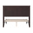 Amandah Low Profile Solid Wood Panel Bed-1063239665-1063239669