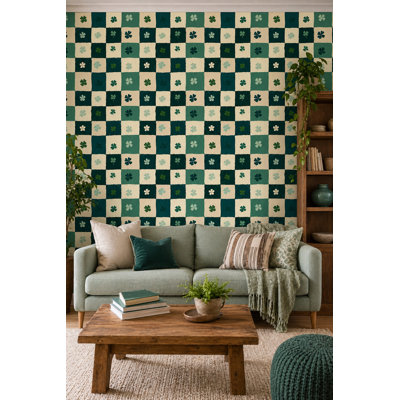 Papier peint nuancé vert botanique Shades Of Green