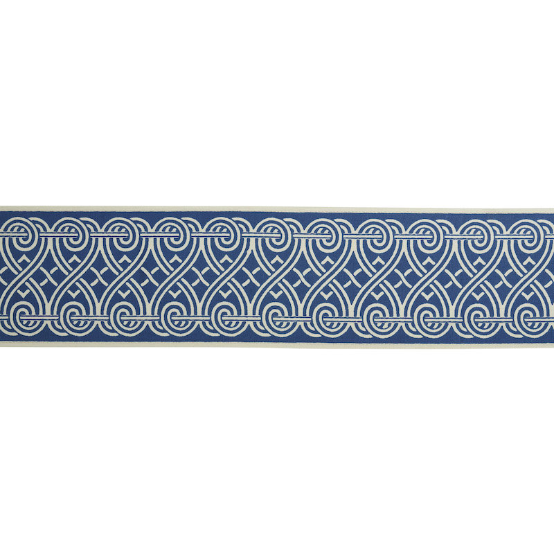 Schumacher x Jill Lasersohn Suzette Tape, Navy