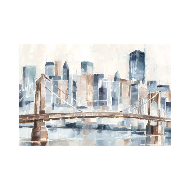 Blue Hour II by Ethan Harper - Wrapped Canvas Print, 30.48 cm H x 45.72 cm W