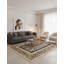 Performance Leather Geometric Indoor Rug