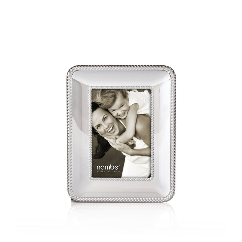 Nambe Braid Frame, 4" x 6"