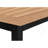 Alani White Height Adjustable Computer Desk with Black Metal Leg, 29.3" H X 47.08" W X 23.6" D-1850502742