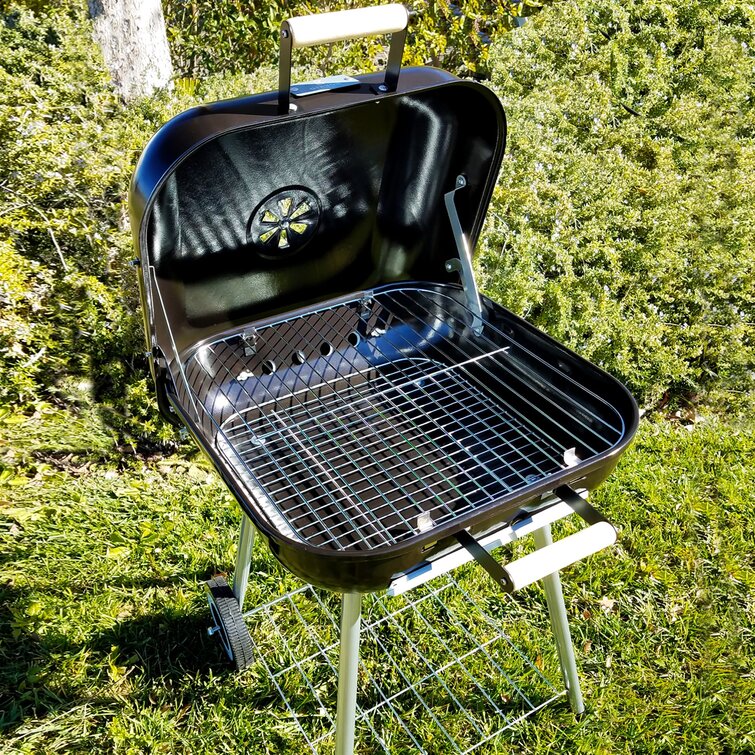 Gibson Home Kingston Portable BBQ Grill in Black