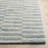 Hudsynn Ebony Hand Tufted Wool Cotton Striped Rug in Dark Green/Light Green-98673750