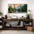 Nature Landscape "Colorado Forest Mountain Natural Artwork, Majestic Modern Organic Panoramic Photograph Wall Pictures, Framed Canvas Giclée Print 3 Pieces Wall Art" 16"x24"x3 pcs, 24"x36"x3 pcs-73227908-73227910