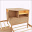 Lit simple en L avec lit gigogne et tiroir-1090437374