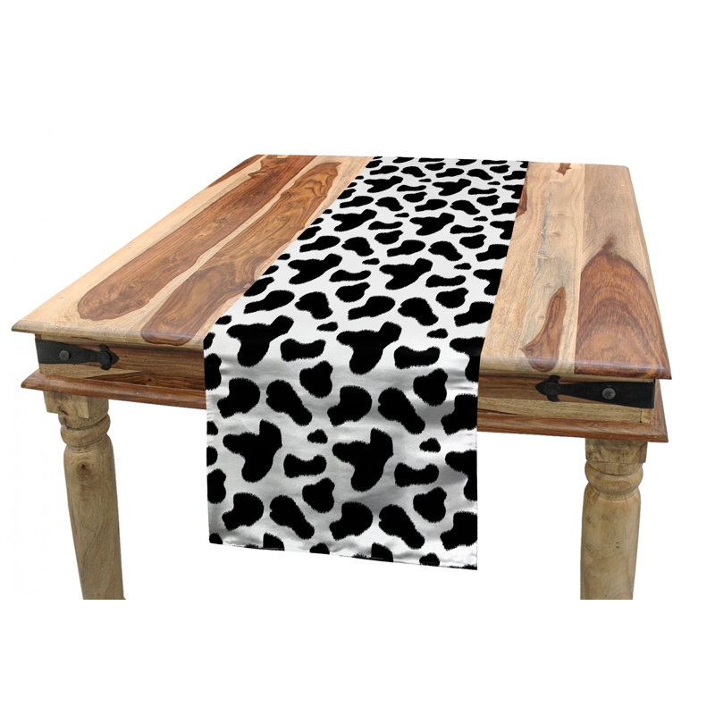Cow Table Runner, 120" x 16"