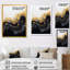 Or et marbre noir Essence II - décoration murale en marbre-1831322026-1864755901