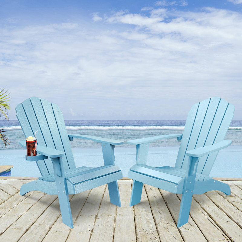 Chaise Adirondack Jadam, Bleu
