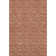 Premium Machine Washable Cerrito AMF514 Terracotta Rug