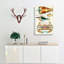 East Indies Lobster, Fish & Crab XLVII by Louis Renard - Wrapped Canvas-55373087