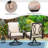 Argyri 6 - Person Patio Dining Set with Rectangular Table , Cushions Included