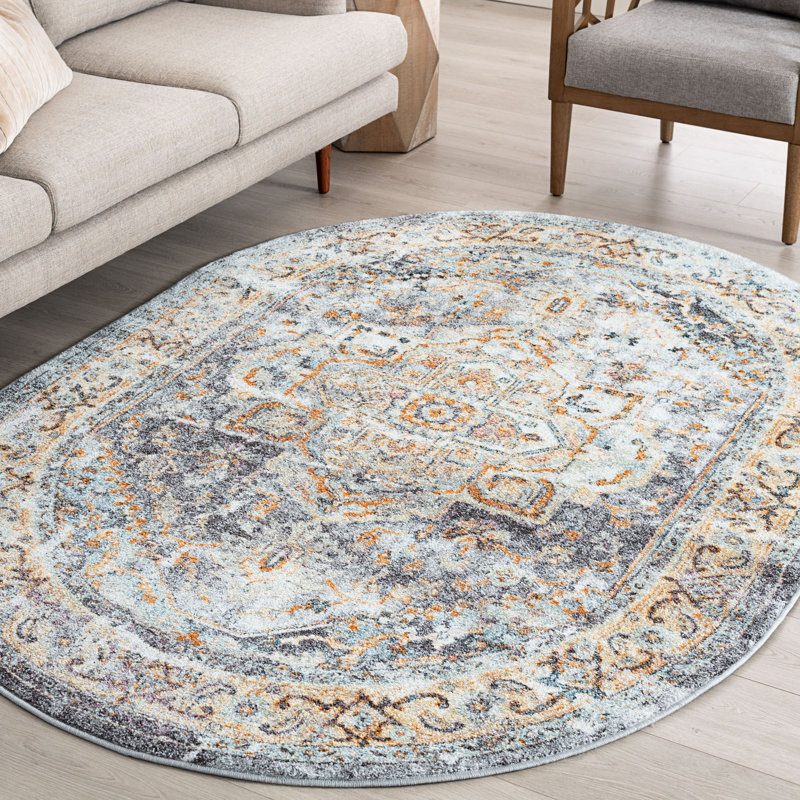 Hartlyn Indoor Rug, Oval 5'3" x 7'3"
