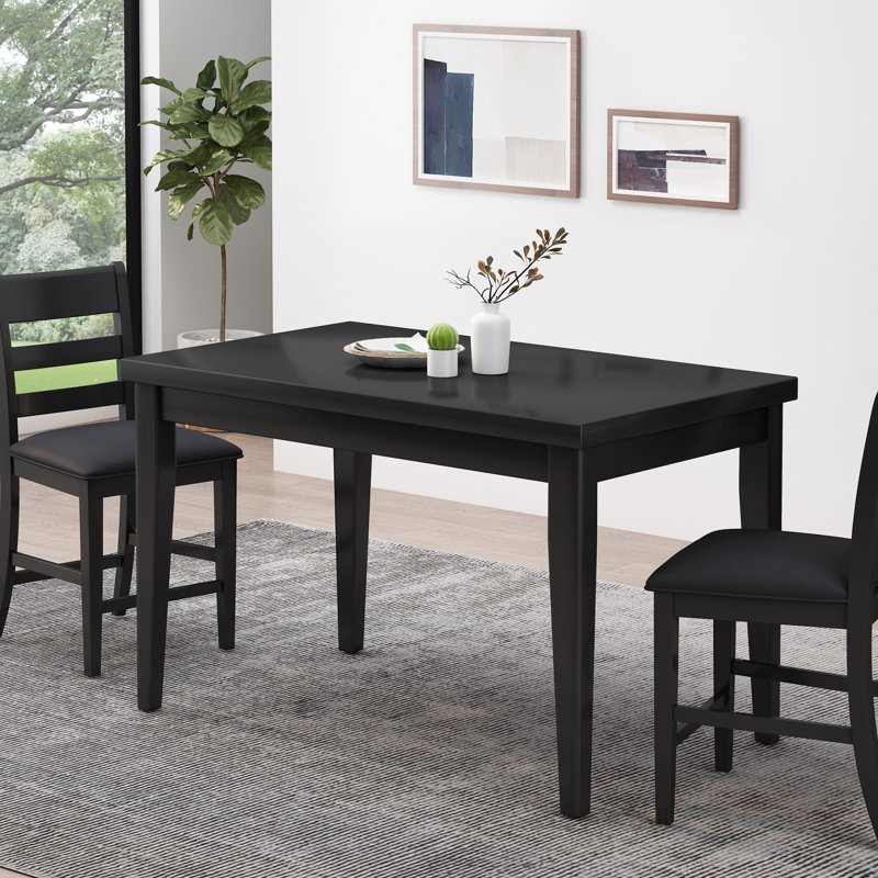 Alloush Dining Table, Black