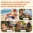 Folding Beach Chair With Wooden Armrest-647271112