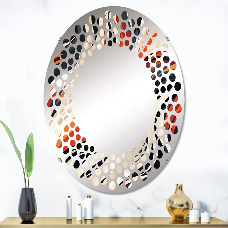 Miroir mural oval, 35,4 po x 23,6 po