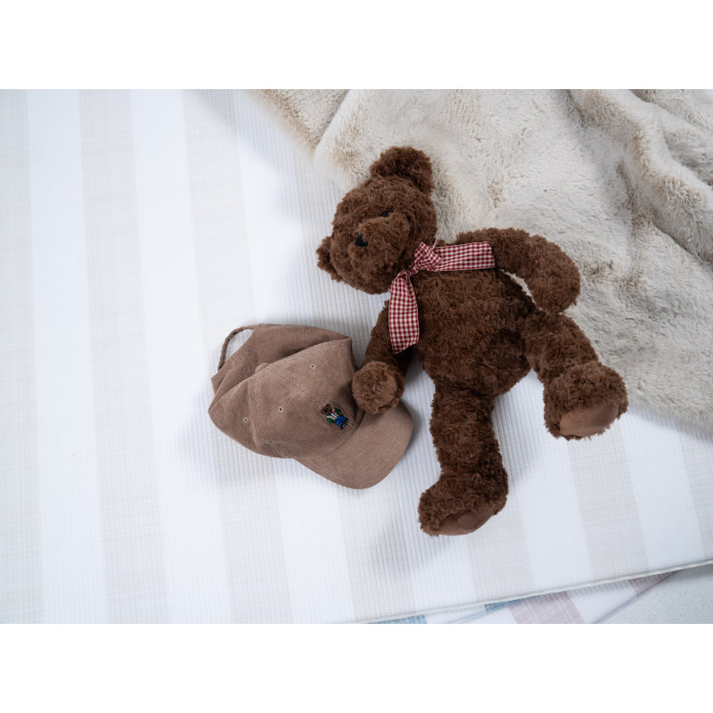 Tapis de jeu réversible en mousse Emerson, Beige