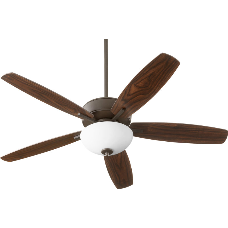 Lancaster 52'' Ceiling Fan with LED Lights, Oiled Bronze