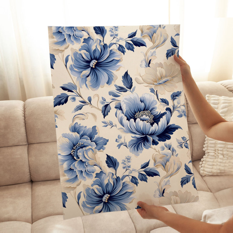 Impression d'art floral sans cadre Floral Luxe Floral Elegance VI Cottage