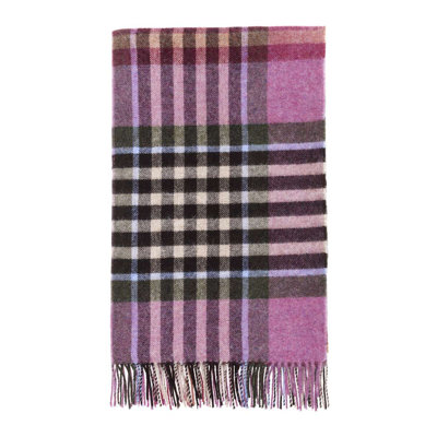 Jeté en laine Shetland