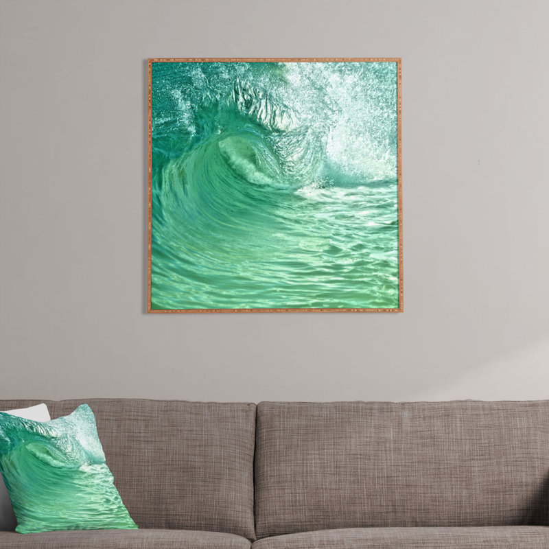 "L'intérieur de l'œil" par Lisa Argyropoulos, impression encadrée, H 20" x l 20" x P 1"