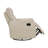 Luxurious Swivel Glider Reclining Chair With Plush Comfort And Taupe Leather Upholstery For Living Room Relaxation-51729444