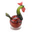 French Art Glass Hen