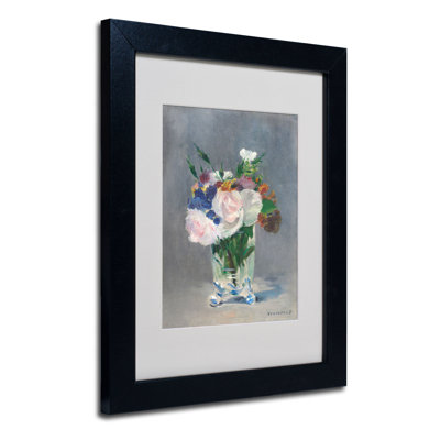 "Flowers" par Edward Manet - reproduction d'art sur toile
