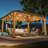 16 Ft. W x 12 Ft. D Outdoor Permanent Hardtop Wood Gazebo – Heavy-Duty Spruce Solid Wood Pavilion with Asphalt Roof, All-Weather Canopy for Patio, Lawn, Garden & Backyard