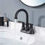 Robinets à siège pivotant et systèmes de douche en bronze huilé, 36,5 x 25,5 x 6,5 po, avec structure en métal