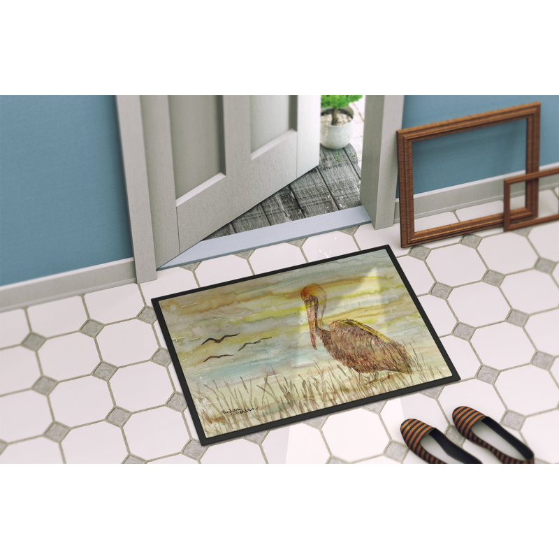 Samira Non-Slip Outdoor Doormat, Rectangle 2' x 3'