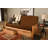 Stratford Full / Double 81'' Upholstered Futon And Mattress-797406247-707455686
