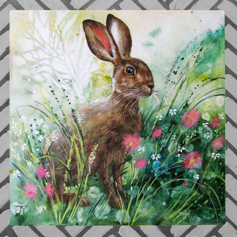 JUDITH YATES Farmhouse Wall Decor on Ceramic