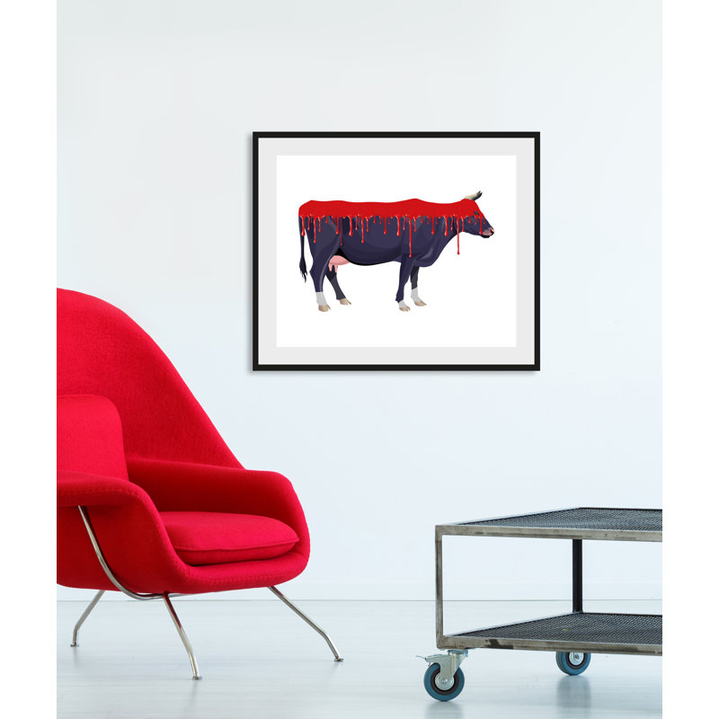 Kuh - Single Picture Frame Print