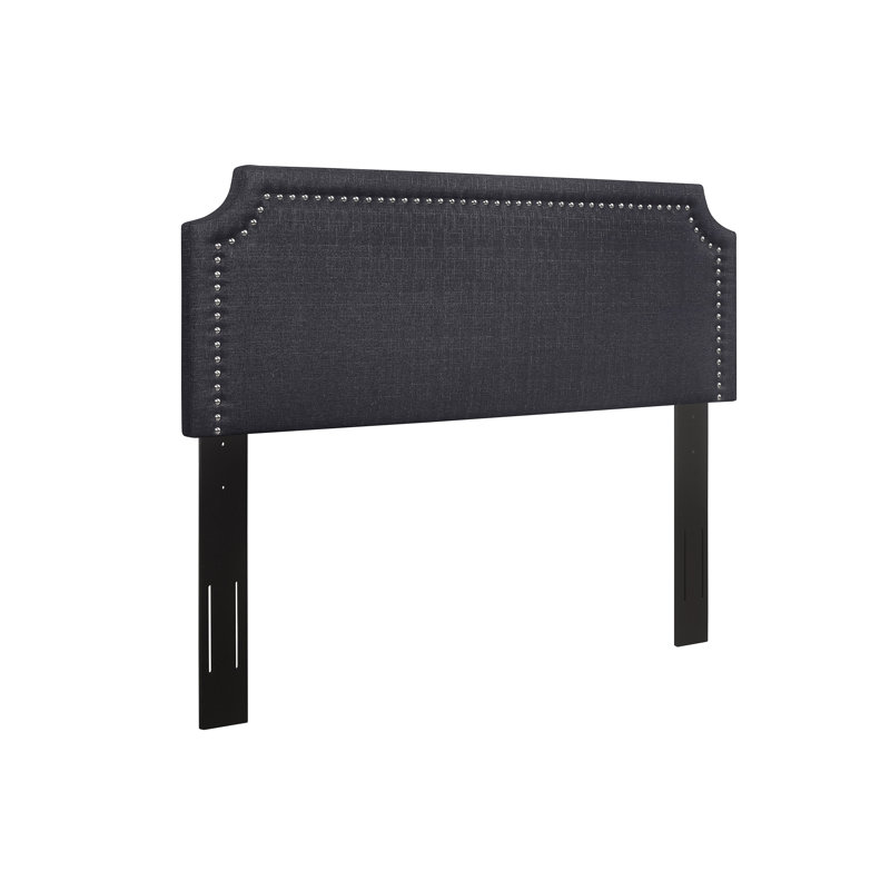 Daleiza Upholstered Headboard, Full/Queen, Dark Gray