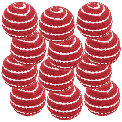 Ornement boule rayée