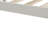 Headboard Included Full Platform Bed, White, No Box Spring Requirement-1184171387-1184171384