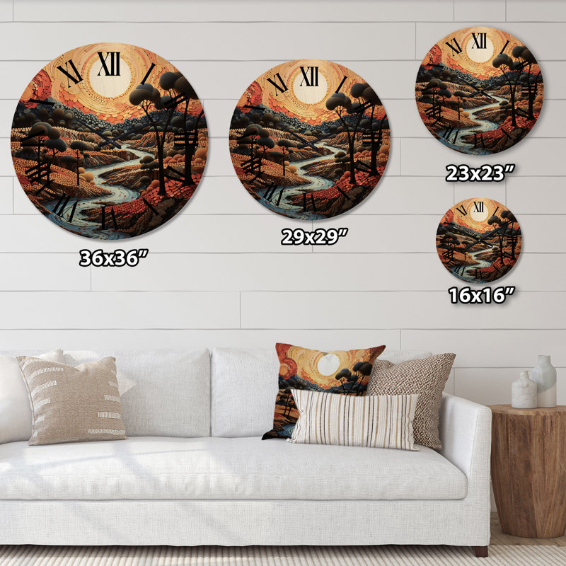 Horloge murale Veronike, Grand