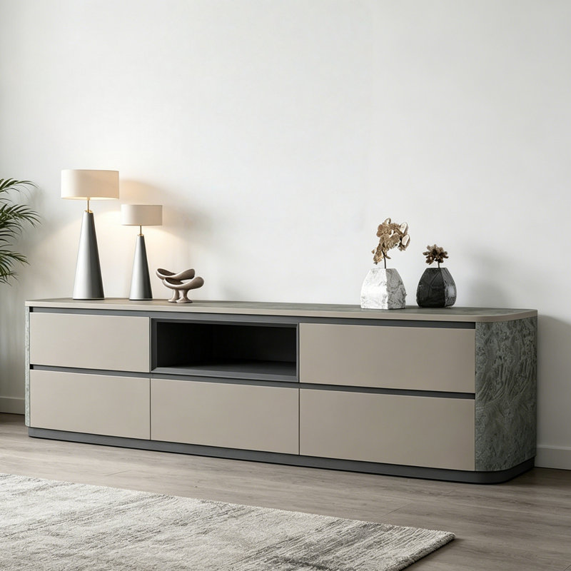 Meuble télé Minimalist Creative, 21.65"H x 70.87"L x 18.5"W