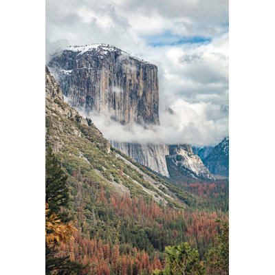 Panneau mural lisse L 9 pi x l 72 po Mimms El Capitan dans le parc national Yosemite, Californie