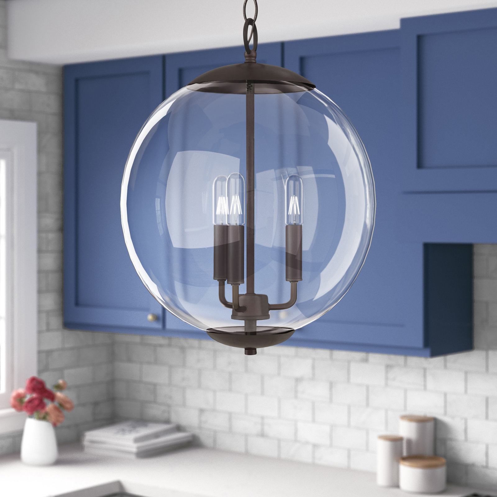 Patterson Chandelier, Oil Rubbed Bronze