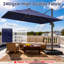 Parasol d'extérieur en porte-à-faux 9 'X 12' avec manivelle-1244495029-1244651440