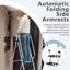 Échelle blanche à quatre marches, tabouret pliant léger à quatre marches, large pédale antidérapante et poignée de sécurité, échelle en acier robuste, échelle polyvalente, applicable à la famille, à la cuisine, au bureau-1100488607
