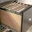 Desk, Brown finish